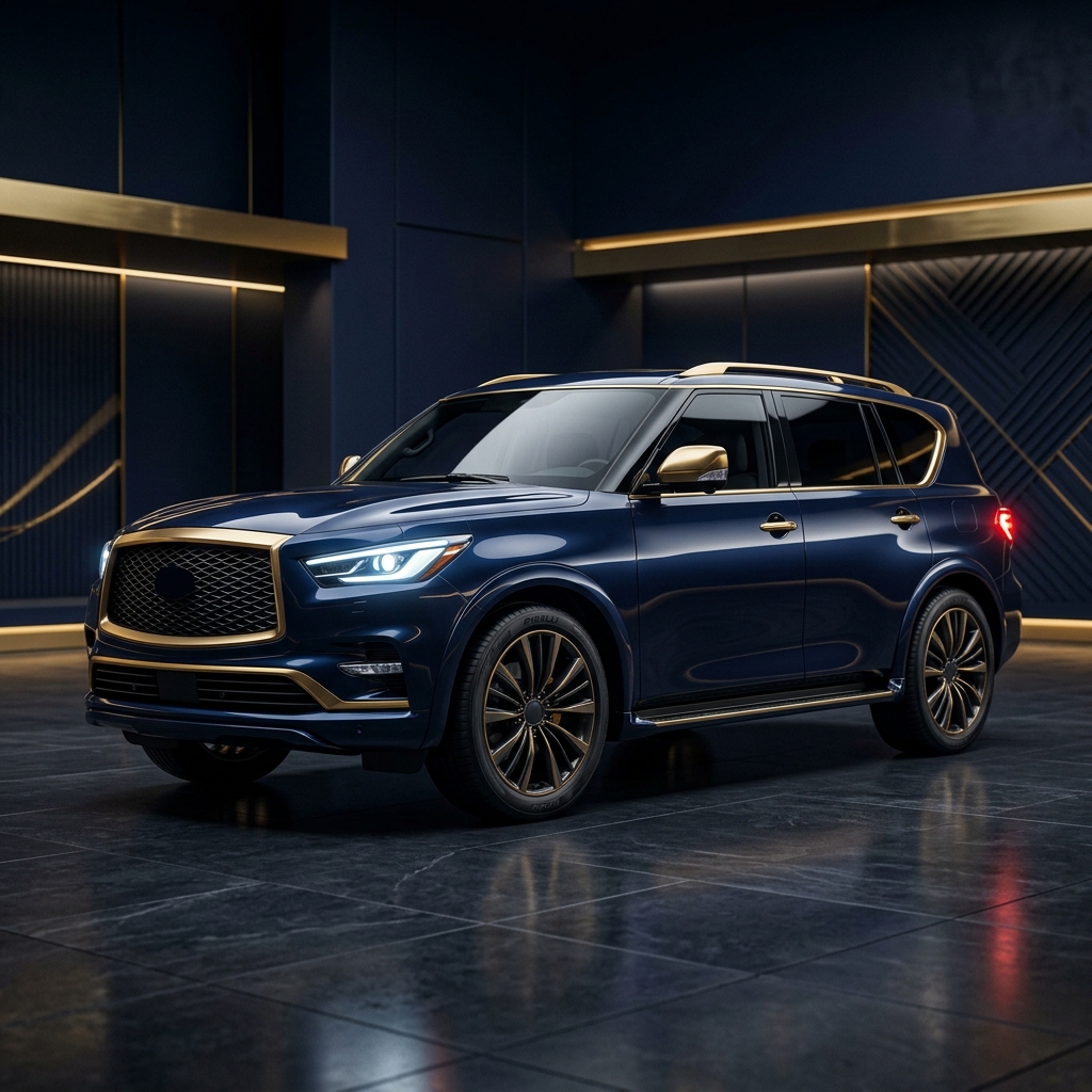 Luxury SUV Gold Edition